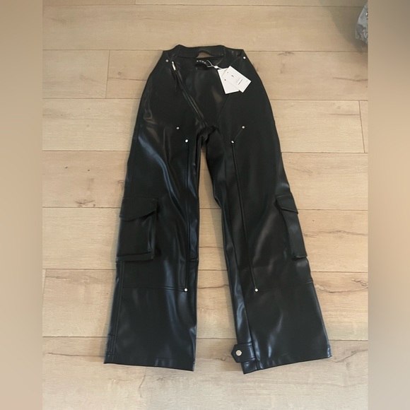 RUVE AMAJ PANTS-LEATHER (Brand new w tags) - Picture 7 of 8